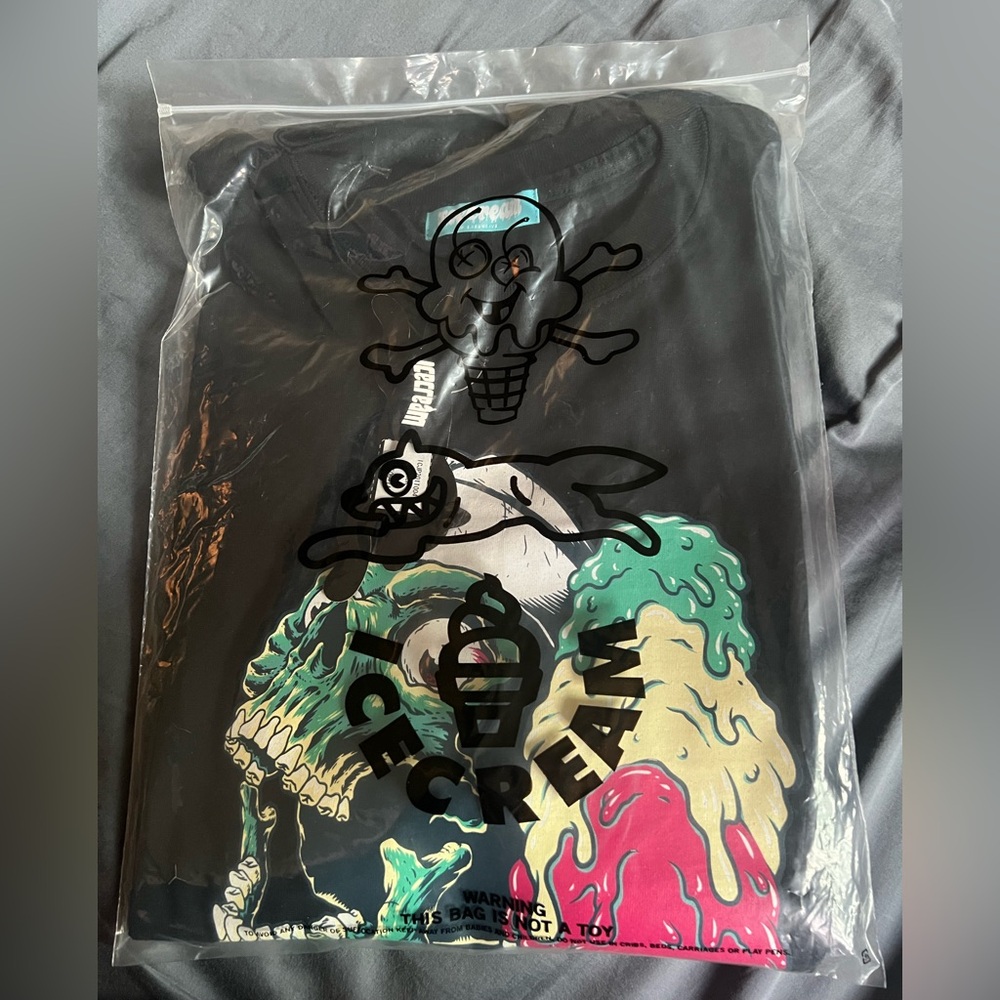 AUTHENTIC BRAND NEW Icecream JP Exclusive BLACK S/S
